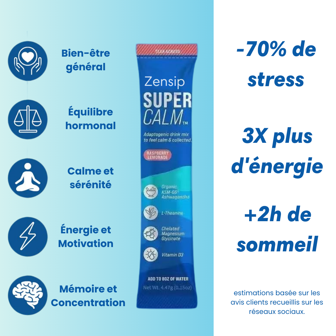 Zensip | Boisson anti-stress